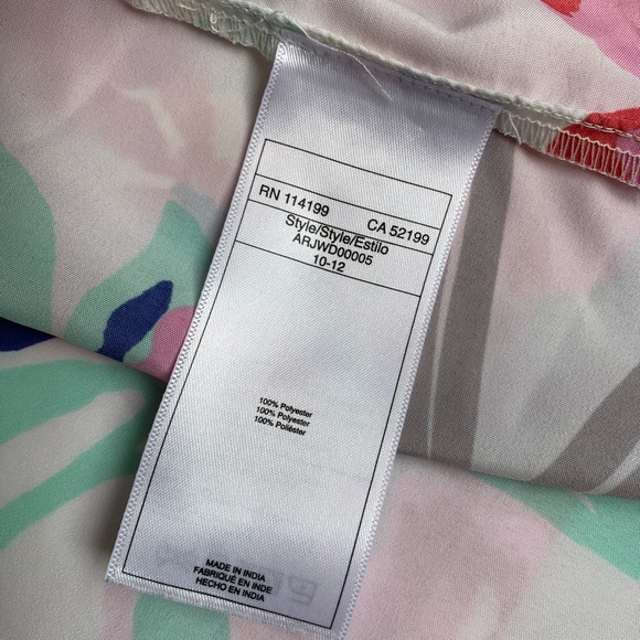 XS, Roxy, strapless floral summer dress - Picture 8 of 9